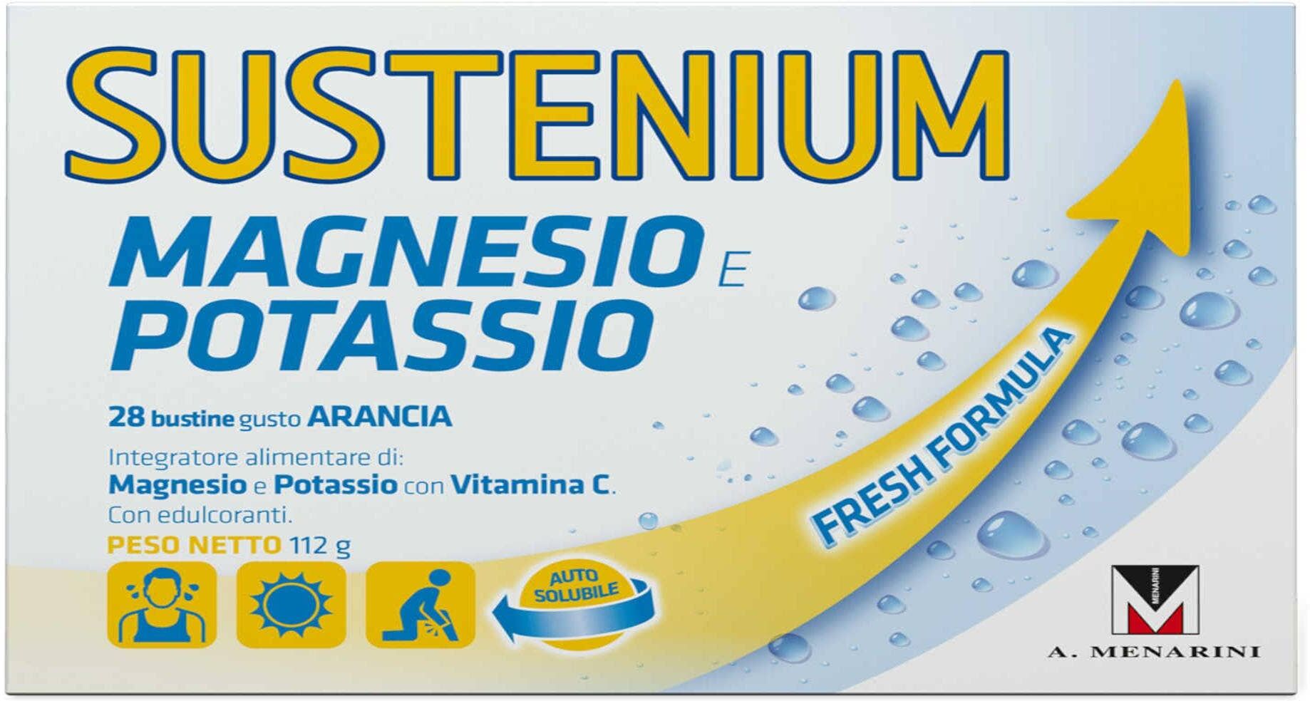 Sustenium Magnesio E Potassio  28 Bustine 