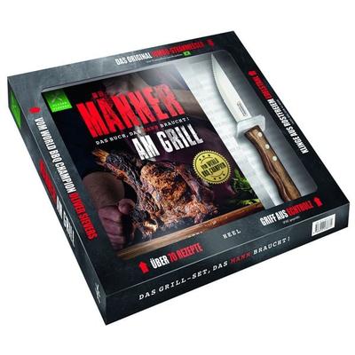 Männer am Grill - Das Buch, das Mann braucht!, Sonstige von Oliver Sievers, Heel, 978-3-95843-877-4