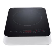LIFE Induktionskochplatte MD 18490 schwarz/weiß, 2.000 Watt