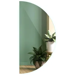 LED SPIEGEL 35 cm x 70 cm Halbrunder Kaltweiß 6500K