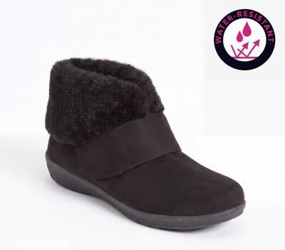 Women's The Colt Orthotic Water-Resistant Shootie by Comfortview in Black (Size 11 M)