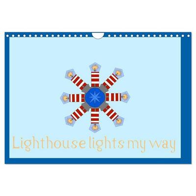 Lighthouse lights my way (Wall Calendar 2027 DIN A4 landscape), CALVENDO 12 Month Wall Calendar