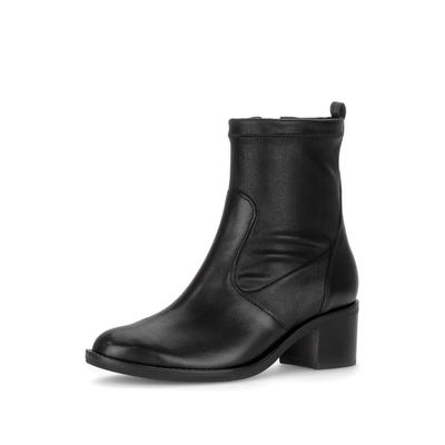 Stiefelette GABOR "Elegante Stiefelette", Damen, Gr. 38,5, schwarz, Schuhe Stiefelette