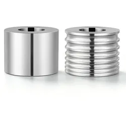 VEVOR Ersatzteile für Schmuckwalzwerk 1 Halbrund 1 Flachwalze 7 Nutgröße, Zubehör für Schmuck-DIY-Werkzeuge, Hochwertiger Legierter Stahl, zum Pressen von Duktilen Metallen wie Gold Silber Kupfer