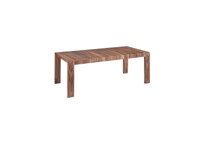 Hochwertiger, ausziehbarer Design Esstisch „Sillo“ 160-260 x 100 cm Nussbaum Angel Cerdá