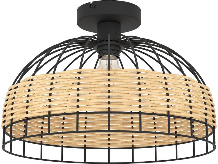 Eglo Plafonnier Anwick nature Ø 38 cm E27\, max. 60 W