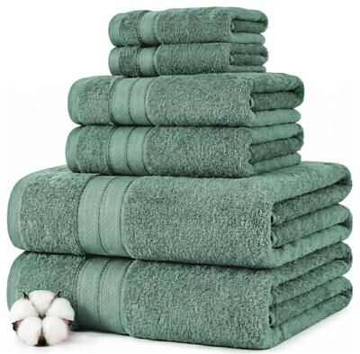 Modern Threads 6-Piece SpunLoft Towel Set