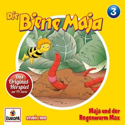 Folge 03: Maja und der Regenwurm Max - Waldemar Bonsels,Marty Murphy,Eberhard Storeck, Audio, 4064066614379