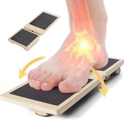 Uplift Picks Wooden Balance Board Ankle Strengthener Wobble Trainer For Stability And Posture Wooden Balance Board Ankle Strengthener Wobble Trainer For Stability And Posture