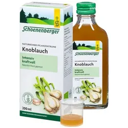 Schoenenberger Naturreiner Pflanzentrunk Knoblauch 200 ml