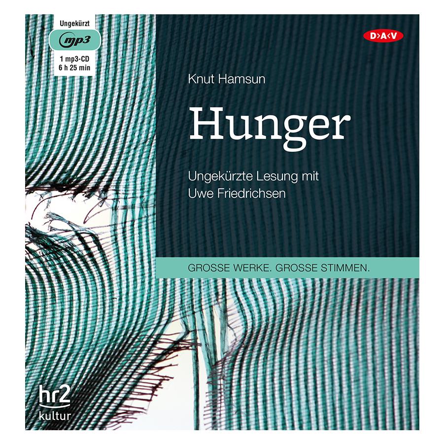 Audio Verlag Hunger (Julius Sandmeier, Knut Hamsun, Uwe Friedrichsen, Deutsch) (6806144)
