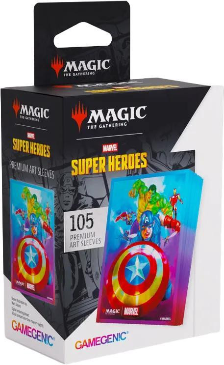 Gamegenic Kaarthoesjes Captain America Team Leader 105 Standaardformaat