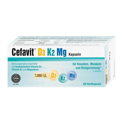 Cefavit D3 K2 Mg 7.000 I.e. Hartkapseln 60 St