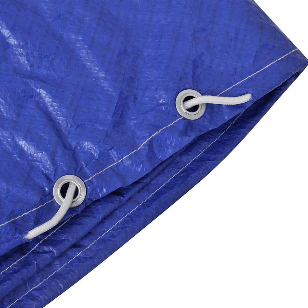 vidaXL Couverture de piscine PE Ronde 540 cm 90 g/m²
