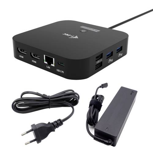 Itec USB-C Dockingstation I-TEC USB-C Dual HDMI DS + Charger
