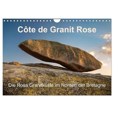 Côte de Granit Rose. Die Rosa Granitküste im Norden der Bretagne (Wandkalender 2027 DIN A4 quer), CALVENDO Monatskalender