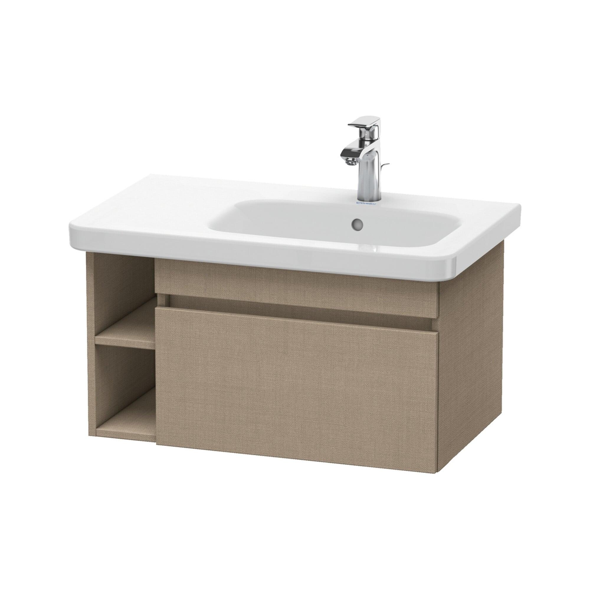 Duravit Waschtischunterschrank DuraStyle 73x44,8cm, Beck. re, leinen, 1 Auszug (DS639307575)