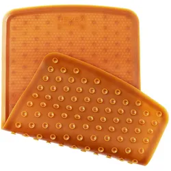 HEVEA Badewannenmatte aus Naturkautschuk 55x32 cm, natur