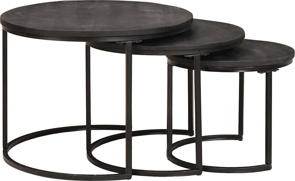George Oliver Coffee Table Black/Black 40cm. H x 54cm. L x 54cm. W