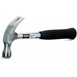 Stanley, Hammer, Steelmaster Klauenhammer (570 g Kopfgewicht, Stahlstiel mit Neoprenhandgriff, geschliffene K (570 g)
