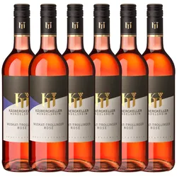 Lauffener Weingärtner eG Mundelsheimer Muskatrollinger Rosé QbA 0,75l - 6er Karton