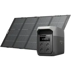 EcoFlow DELTA 3 Max Serie Solargenerator (PV400 W) - DELTA 3 Max / 1*400 W Leichtes Tragbares Solarpanel