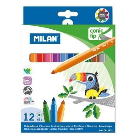 Milan Marker CONIC, 12 Farben (12x) (WIKR-929114)