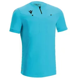Macron, Herren, Sportshirt, Schiedsrichter Trikot 22 Kurzarm (L), Blau