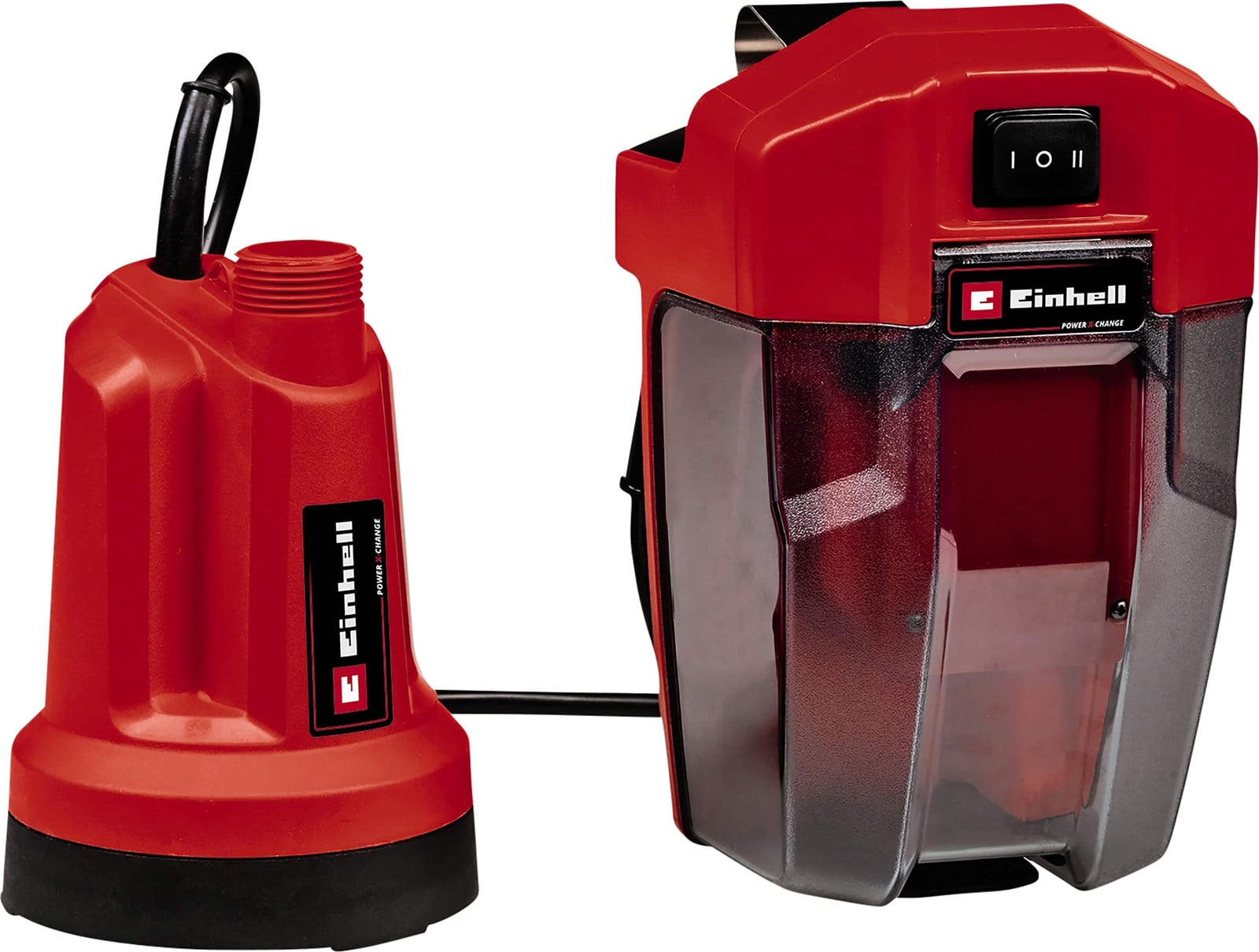 Einhell Power X-Change GE-SP 18 LL Li helderwaterpomp inclusief 4,0Ah accu