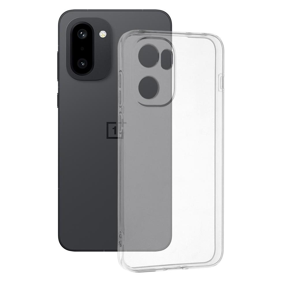 Techsuit - Clear Silicone - OnePlus 15R - Transparent (OnePlus 15R) (65557558)