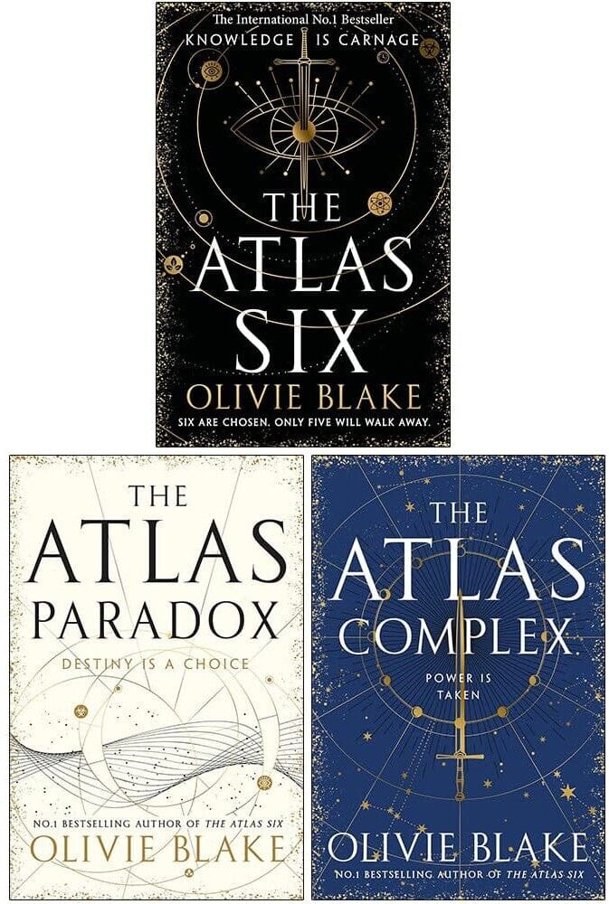 Atlas Series by Olivie Blake 3 Books Collection Set - Fiction - Paperback/Hardback Tor Books