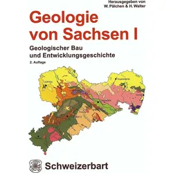 Geologie von Sachsen I, Fachbücher von Harald Walter, Werner Pälchen
