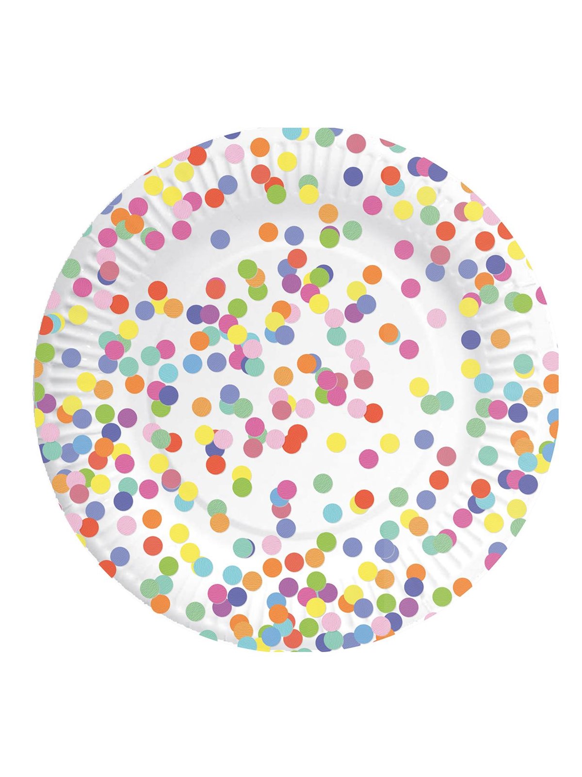 Haza Witbaard Plates Confetti 8pcs.