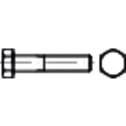 Sechskantschraube mit Schaft Feingewinde DIN 960 Stahl 10.9 M16x1,5 x 65mm