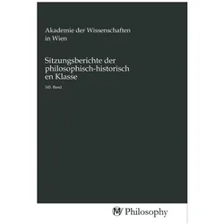 Sitzungsberichte der philosophisch-historischen Klasse, Sachbücher