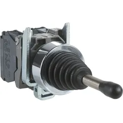 XD4PA227 - Joystick, XB4, Metall, 22mm, schwarz, 2 Wege, 1-stufig, tastend