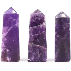 Gemstone Obelisk Point approx 5cm - African Amethyst