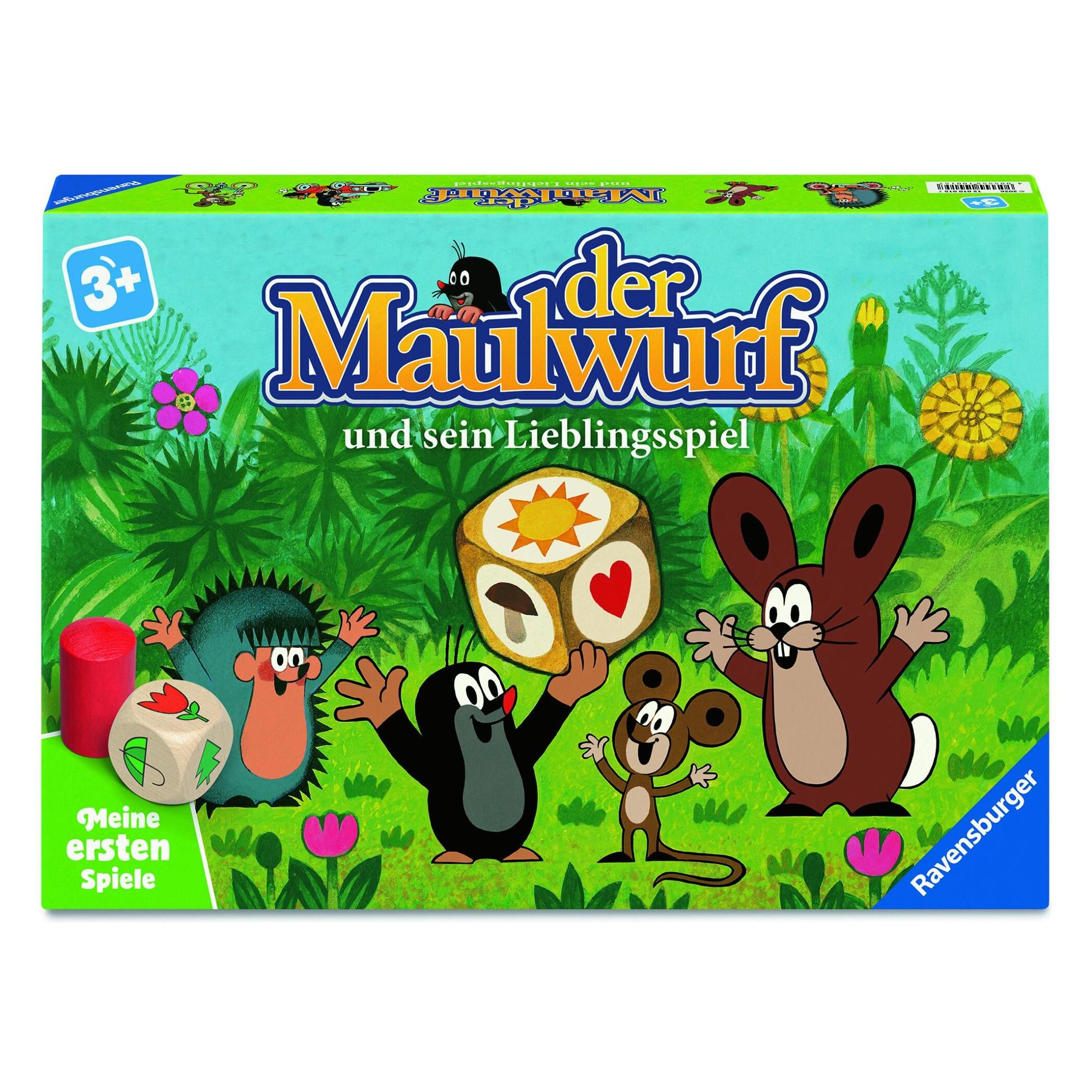Ravensburger Der Maulwurf und sein Lieblingsspiel (Deutsch, 2 - 4 Spieler) (12010015)
