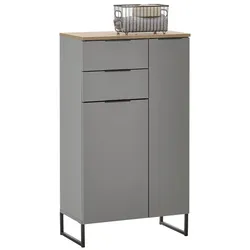 Midischrank Denver Dekor Grau