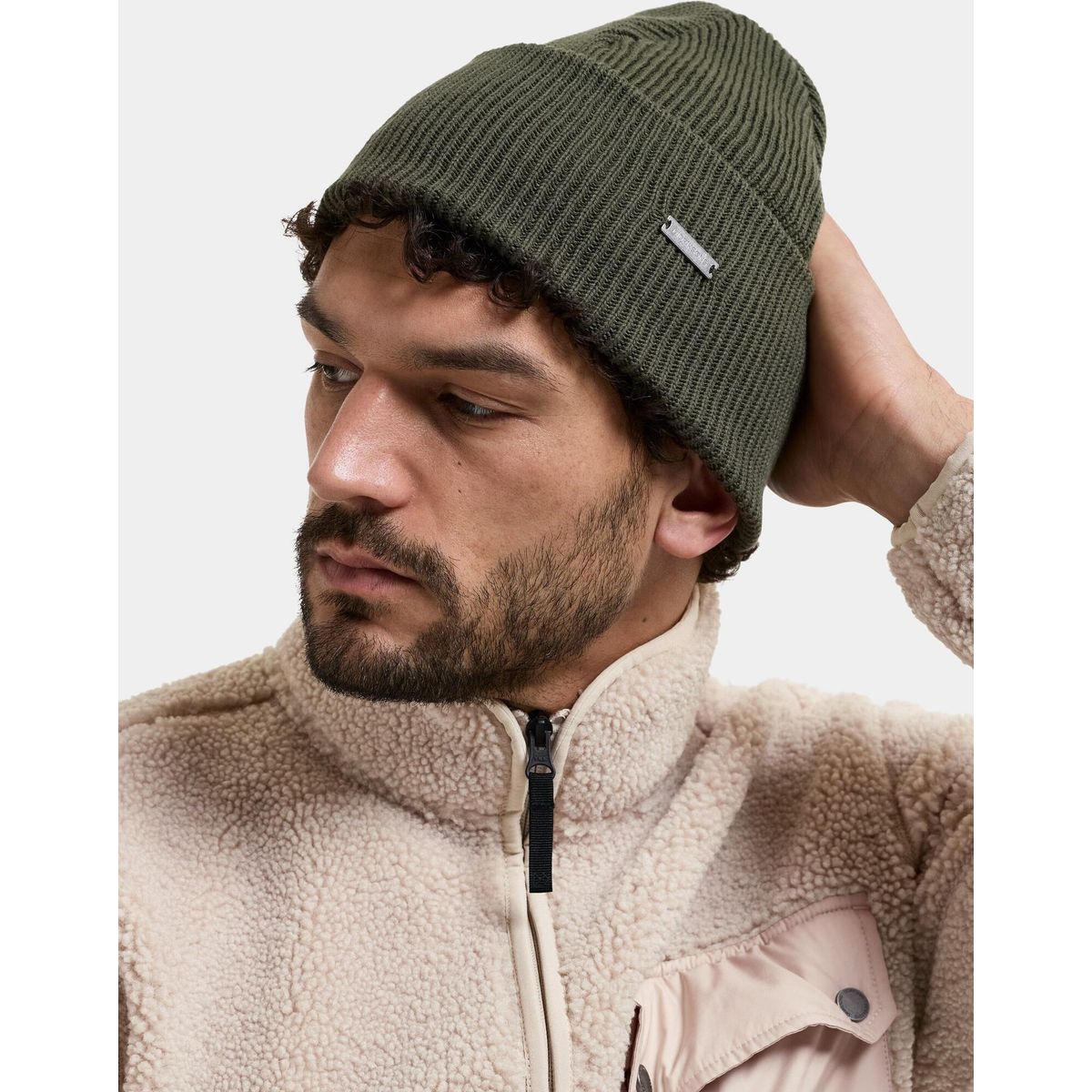 Didriksons River Beanie 3 deep green (300) One Size 505756300000