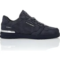 PLEIN SPORT Low-Top-Sneaker, Größe 36 in Blau 08