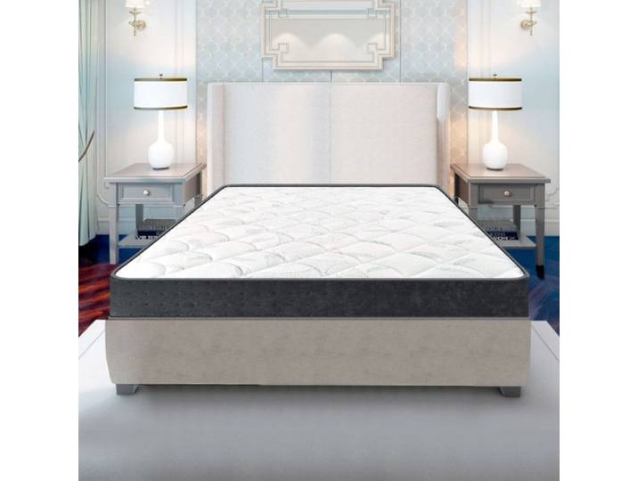 Matelas ressorts ensachés + mousse HR 140x190 cm - SEREN