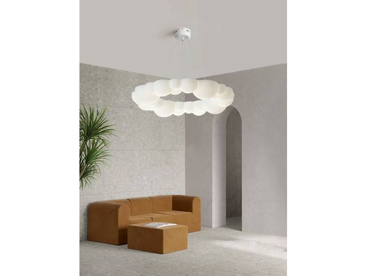 Lampe de table nuage moderne nordique, lustre LED, lampe de salon, lampe de salle à manger, lampe de plafond pour chambre d'enfant, décoration intérieure
