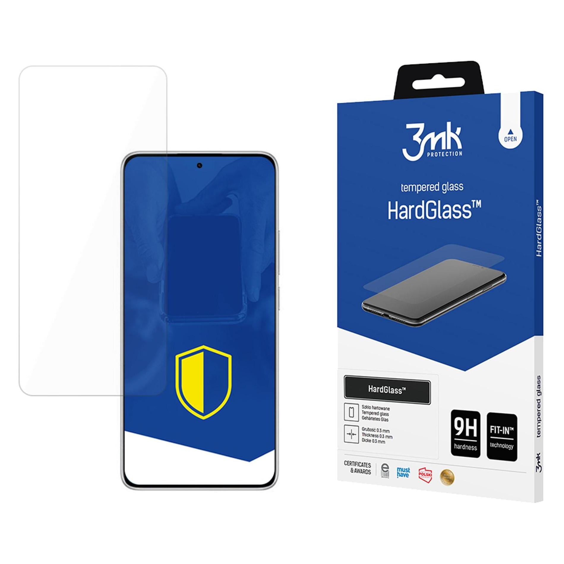 3MK HardGlass pro Redmi Note 14 5G (5903108621038) (1 Stk., Xiaomi Redmi Note 14 5G) (5903108621038)