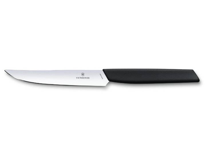 Steakmesser VICTORINOX Modern , schwarz, 1 Stk., Edelstahl, Essmesser, Steakmesser