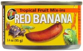 Zoo Med Tropical Fruit De Red Banana Mix-Ins 113g 113g