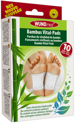 Megadent Deflogrip Gerhard Reeg GmbH BAMBUSPFLASTER Vital-Pads Entgiftung+Vitalisierung 10 St 13923278