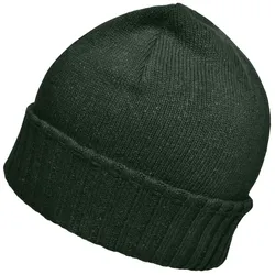 Strickmütze "MB7979" Melange Basic - racing-green