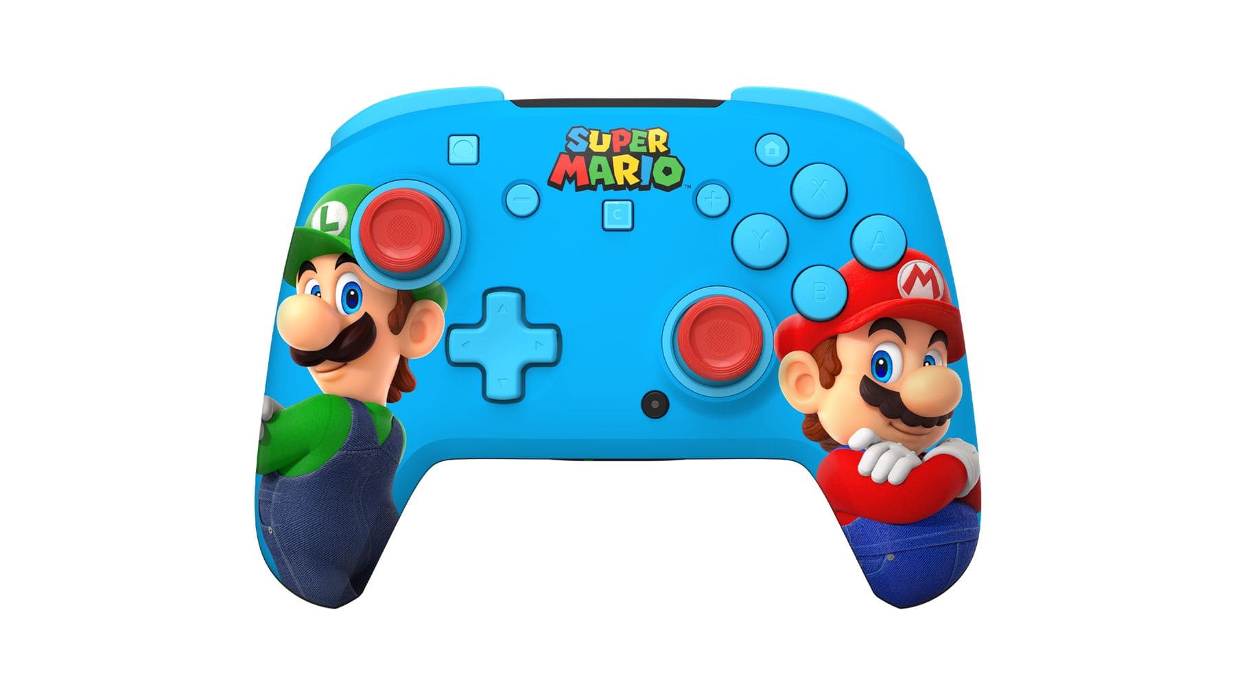 Turtle Beach Rematch Wireless Controller Super Mario: Mario & Luigi Digital Gamepad für Nintendo Switch, Nintendo Switch 2, Nintendo Switch Lite, Nintendo Switch OLED (Mehrfarbig) TBC-8105-25
