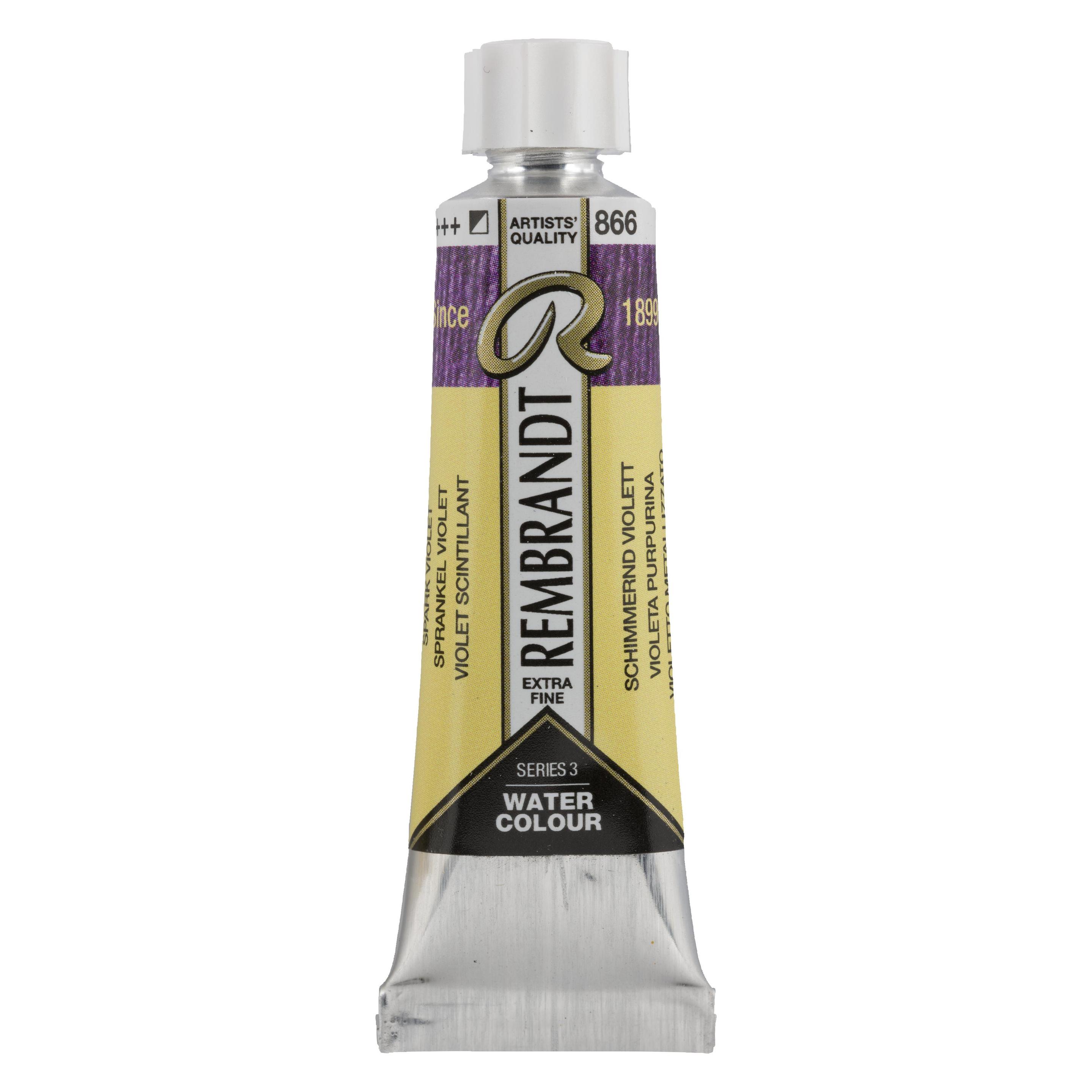 Rembrandt Aquarellfarbe Tube 10 ml Schimmernd Violett 866 (10 ml) (ROY-05018660)